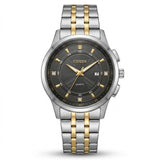 Citizen Two-Tone Classic Black Dial Watch