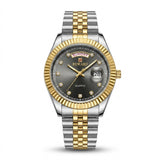 REWARD Datejust Style Two-Tone Grey Dial Watch