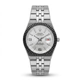 Rolex- Land-Dweller  Watch – White Dial & Black Bezel